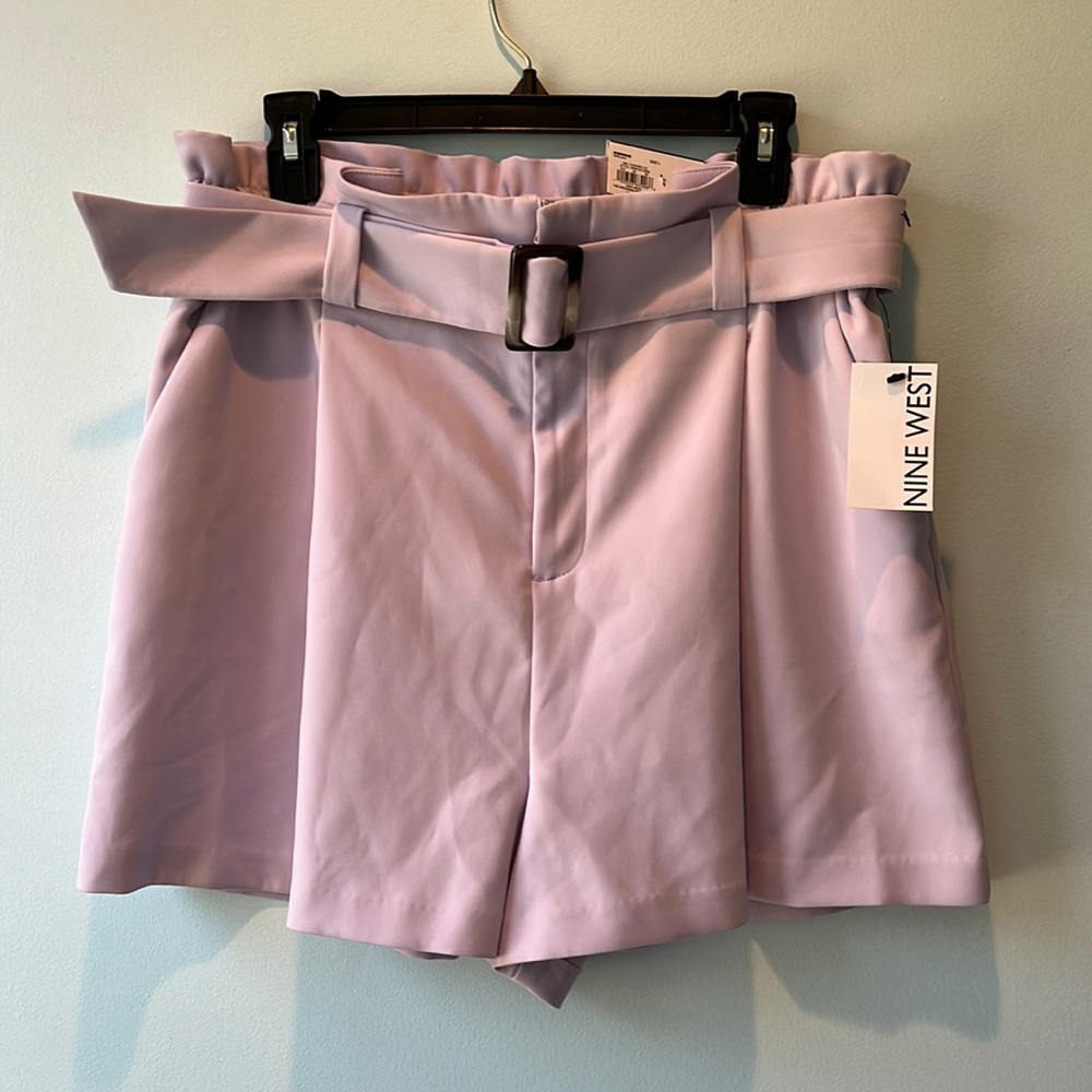 Woman’s Nine West purple shorts